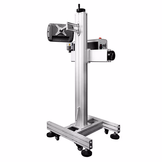 Machine de marquage laser UV à grande vitesse multilingue 10W pour capuchon en plastique avec certification CE